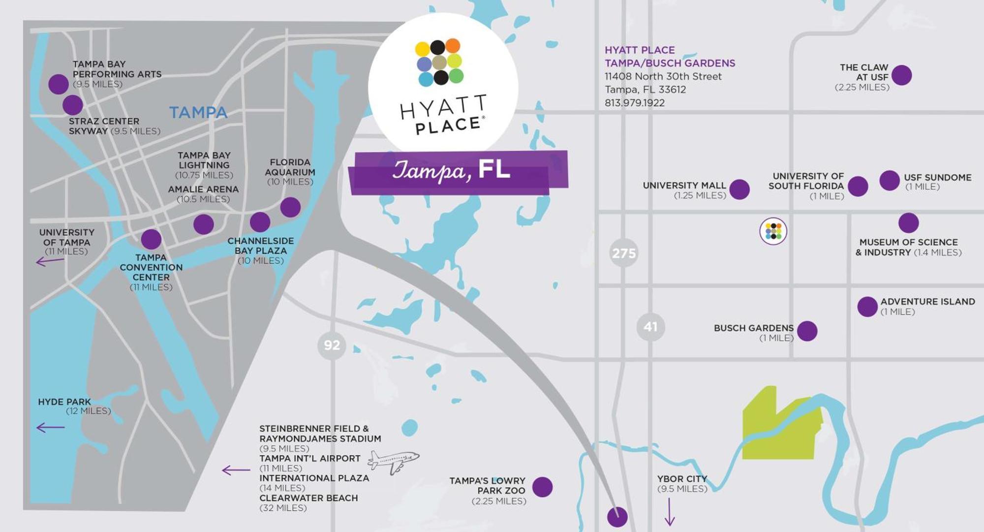 Hyatt Place Tampa Busch Gardens Exterior photo